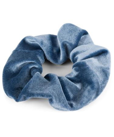 styleBREAKER Dove Blue Velvet Hair Tie - Elastic Scrunchie Ponytail Holder & Hairband for Ladies - Buy Online on GoSupps.com