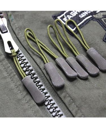 10 Zipper Loops Pullers - Black Zipper Extensions for Easy Use | Quality Zipper Accessories - Buy Online on GoSupps.com