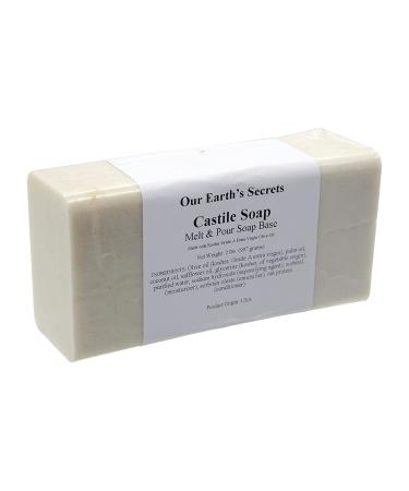 Our Earth's Secrets Castile - 2 Lbs Melt and Pour Soap Base - Buy Online on GoSupps.com