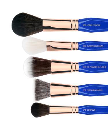Buy Bdellium Tools Professional Makeup Brush Set - 15pc Golden Triangle with Stand-Up Pouch for Flawless Makeup Application | International Shipping Available - Buy Online on GoSupps.com