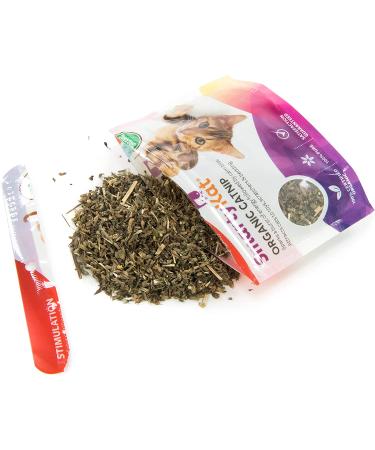 SmartyKat Organic Catnip - 0.5oz Resealable Pouch for Cats & Kittens - Buy Online on GoSupps.com