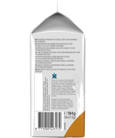 Tassimo Coffee Pods - 80 Milk Coffee Drinks (Pack of 5 x 16 Drinks) - Buy Online on GoSupps.com