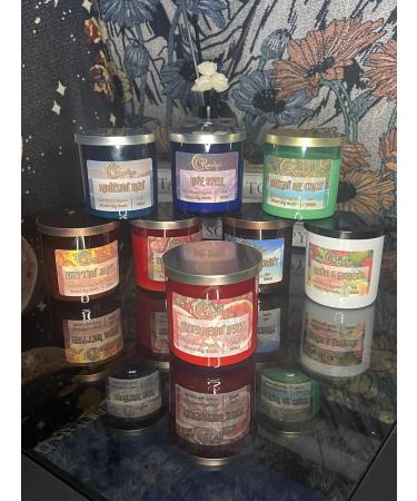 Watermelon Berry Scented Candle - 8oz Aromatherapy for Home or Office | 50-60 Hour Burn | Promotes Peace & Calmness | Red/Pink - Buy Online on GoSupps.com