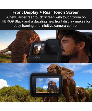 GoPro HERO9 Black 5K Ultra HD Action Camera - Front LCD & Touch Screens - 20MP Photos - Live Streaming - Waterproof - Stabilization | E-Commerce Packaging - Buy Online on GoSupps.com