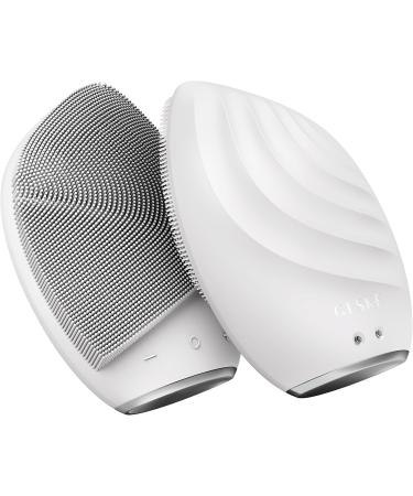 Geske SmartAppGuided Sonic Facial Brush 5 in 1 | Electric Silicone Cleaning & Face Massage Device - Professional Care for Radiant Skin - Buy Online on GoSupps.com