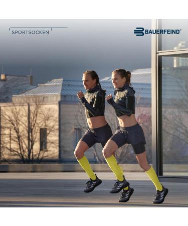 Bauerfeind Ultralight Compression Running Socks for Men & Women - Thin Sports Socks for Jogging & Fitness (Size L 41-43) - International Shipping Available - Buy Online on GoSupps.com