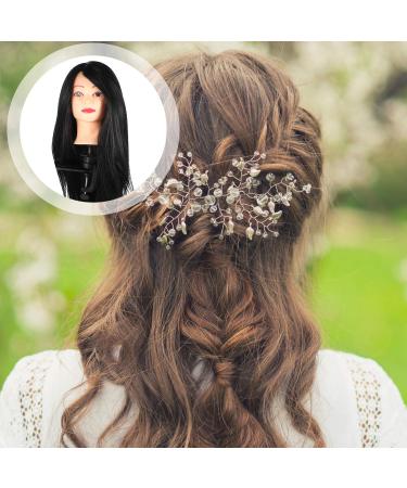 Beaupretty Hairdressing Training Head Doll - Realistic Practice Puppet for Hair Styling & Cosmetics - Buy Online on GoSupps.com