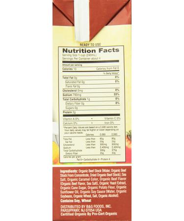 Emeril's Stock All Natural Beef 32oz - Pack of 6 | Premium Quality & Flavorful Broth - Buy Online on GoSupps.com