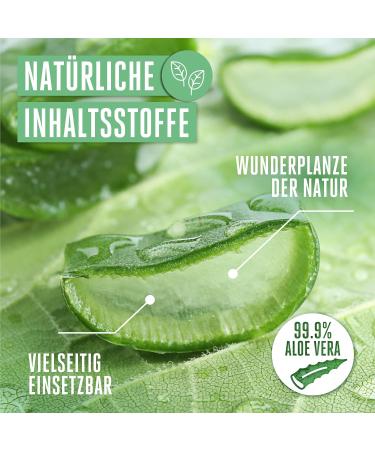 Vitabay Aloe Vera Gel 100% (99.9%) 250ml - Natural After Sun Lotion & Moisturizer for Sunburn Relief | Aloe Vera Men s Cosmetics - Buy Online on GoSupps.com