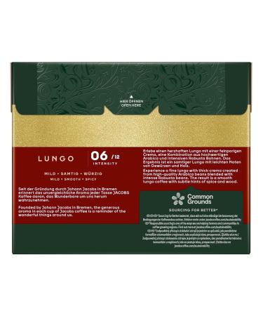 Jacobs Lungo Classico Coffee Capsules Megapack XXL - 200 Nespresso Compatible Capsules (Intensity 6) | Limited Time Offer - Buy Online on GoSupps.com