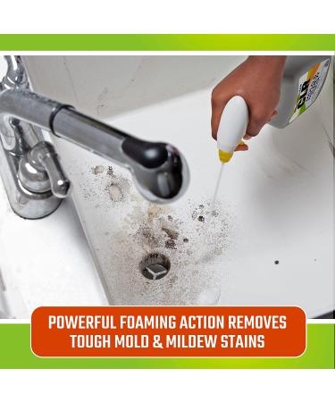 CLR Mold & Mildew Clear Stain Remover Spray | Bleach-Free Formula | For Fabric, Wood, Concrete & More | EPA Safer Choice | 32oz - Buy Online on GoSupps.com