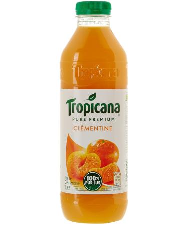 Tropicana 100% pure clementine juice - 1l plastic bottle