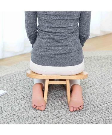 BEENSPIN Meditation Bench - Handcrafted Seiza Prayer Stool for Stable and Comfortable Meditation Practice - Buy Online on GoSupps.com