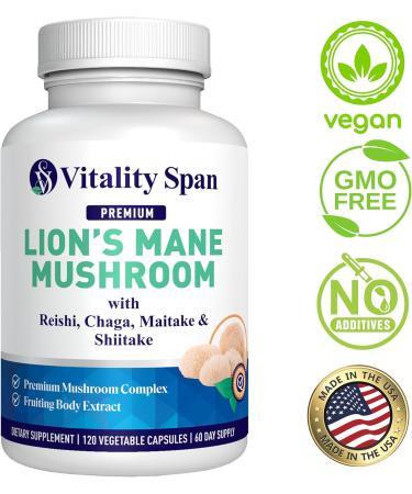 Magnesium Bisglycinate 400mg + Lion s Mane 4:1 Extract Complex Bundle Calm & Relaxation + Focus & Clarity 120 + 120 Veg Capsules, Made in USA - Buy Online on GoSupps.com