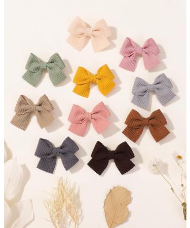 Jollybows 20-Piece Baby Girls Hair Clips & Loops - Colorful Hair Accessories for Kids & Teens (2 inches) - Buy Online on GoSupps.com
