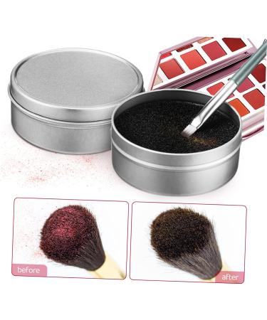 9 Sets Makeup Brush Cleaning Box blush makeup brush Removal Sponge for Eye Shadow Blush makeup sponge makeup cleaner dry cleaning sponge dry sponge Tinplate the lazy makeup remover - Buy Online on GoSupps.com