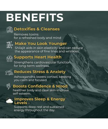 Himalayan Shilajit Sticks with Natural Honey & Saffron | 30 Sachets | 75%+ Fulvic Acid 85+ Trace Minerals | Energy & Vitality Booster for Men & Women | Easy to Consume Immunity & Stamina Support - Buy Online on GoSupps.com