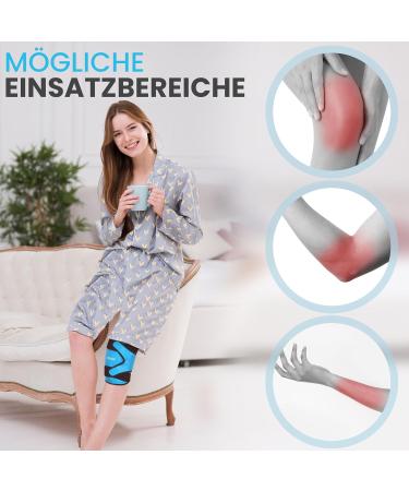 Icehof Knee Cooling Cuff | Universal Cool Pad for Knee Pain Relief | Large Cooling Strap & Package for Maximum Comfort - Buy Online on GoSupps.com