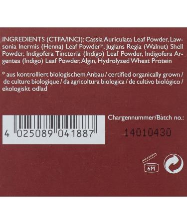 Buy Sante Natural Cosmetics Chestnut Brown Hair Color Powder | Vegan 100g | Rich Brown Tone & Gray Coverage - Buy Online on GoSupps.com