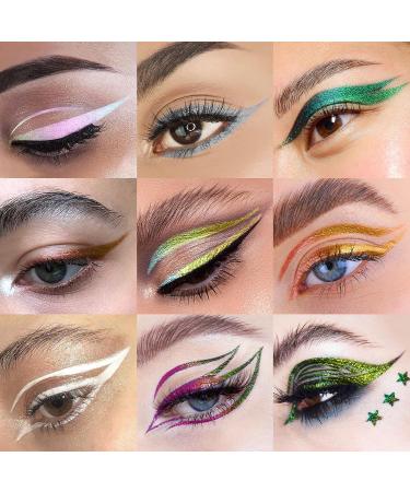 FOCALLURE Chameleon Liquid Eyeliner - Intense Color Shifting, Metallic Finish, Waterproof - ICY DRIPS 09 - Buy Online on GoSupps.com