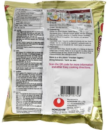 CNMART Nongshim Instant Noodle Soup Ramyun Ramen Assorted 5 Different Flavours (Pack of 20) - Buy Online on GoSupps.com