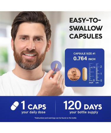 Vitamin B Complex Methylated - B-Complex with Methylfolate & B12 - Bioavailable for Men & Women - 9-in-1 Methylated Multivitamin - Energy Brain & Mood - Vegan - Made in USA - 120 Capsules One/Day - Buy Online on GoSupps.com