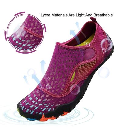L-RUN Barefoot Water Shoes for Men and Women - Aqua Swim Shoes for Hiking and Walking - Buy Online on GoSupps.com