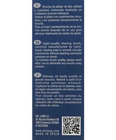 Vie Long Shaving Brush - 21 mm Horse Hair | Premium Quality | International Shipping - Buy Online on GoSupps.com