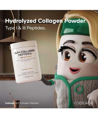 Codeage GLP-1 Collagen Powder Supplement - Nextida GC Collagen Peptides - GLP 1 Support - Hydrolyzed Grass-Fed Type I & III Unflavored - Non-GMO Gluten-Free Dairy-Free - 10.58 Oz - Buy Online on GoSupps.com