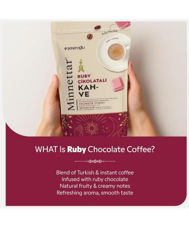 Minnettar Caf Turc au Chocolat Ruby 165g Saveur Fruit e et Cr meuse ekero lu - Buy Online on GoSupps.com