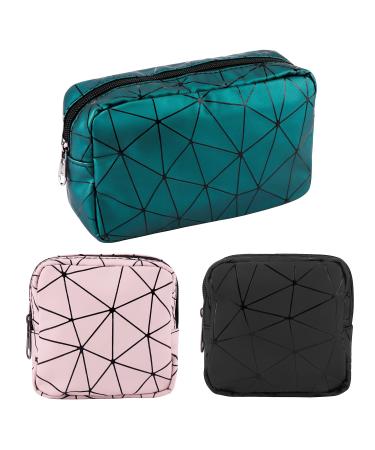 3 pieces tampons bag women's bonds storage bag Small bags with zipper waterproof women coin bag small small change exchange