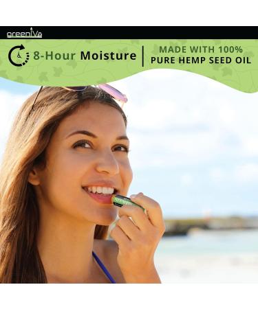 Buy GreenIVe Neem Lip Balm - Vegan Lip Moisturizer with L-Lysine for Soothed Soft Lips - International Shipping Available - Buy Online on GoSupps.com