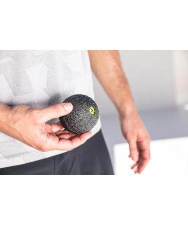 BLACKROLL Sport 2000 NOS Ball - 12cm Black/Green - Perfect for Muscle Recovery & Mobility | International Shipping Available - Buy Online on GoSupps.com