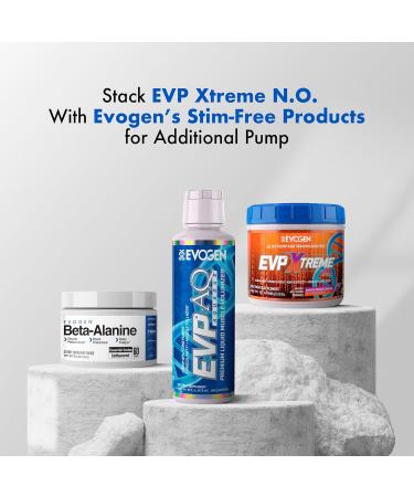 Evogen EVP Xtreme NO - Pre Workout Powder for Men & Women | Sugar Free Preworkout with Beta Alanine Creatine and Caffeine for Energy & Pump | Smashin' Passion Orange | 40 Servings - Buy Online on GoSupps.com