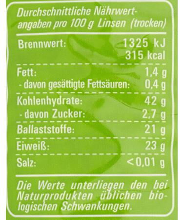 Wurzener Lenses 500g - Premium Quality International Shipping | Buy Online - Buy Online on GoSupps.com