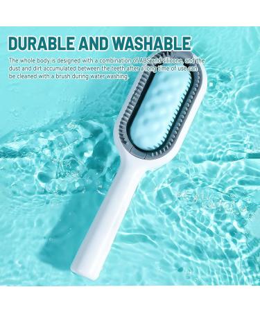 4-in-1 Cat Brush with Water Tank | Darryy Multifunctional Animal Hair Removal Comb for Cleaning Massaging & Grooming - Buy Online on GoSupps.com