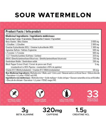 Red X Lab Juiced Pre-Workout Powder Pumps & Strength Hyper Concentrate L-Citrulline Beta Alanine For Men & Women 33 Servings (Sour Watermelon 200g) Sour Watermelon 200g - Buy Online on GoSupps.com