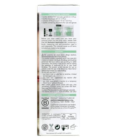 Herbatint 8N Light Blonde Permanent Herbal Hair Color Gel 4.5 fl. oz - Natural & Long-Lasting Color for All Hair Types| International Shipping Available - Buy Online on GoSupps.com