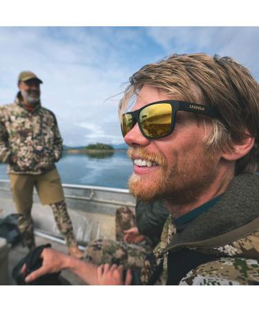 Leupold Katmai Performance Sunglasses | Polarized DiamondCoat Lenses | Shatterproof | Matte Black Frames - Buy Online on GoSupps.com