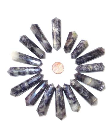 1 x 12 Cut DT Crystal Vogel Wand Point 40-60mm (Lepidolite)