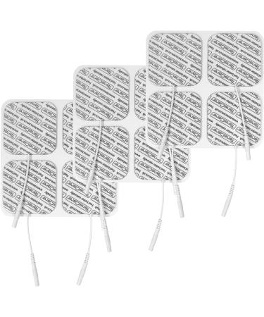 TensCare ECM5050V 50x50 mm Reusable Electrode Pads - Pack of 12 (Eligible for VAT relief in the UK) 1 pack of 12 electrodes - Buy Online on GoSupps.com