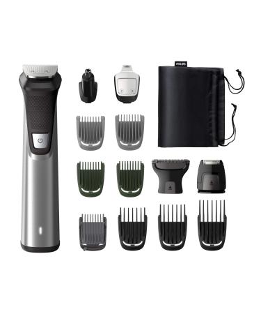 Philips 14-in-1 Multigroom MG7745 / 15 beard trimmer hair clipper body hair trimmer ear and nose hair trimmer self-sharpening metal blades The 14-in-1 complete solution