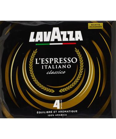 Lavazza Cafe moulu Espresso Italiano 100% Arabica (intensity 5) - Lot of 2x250g
