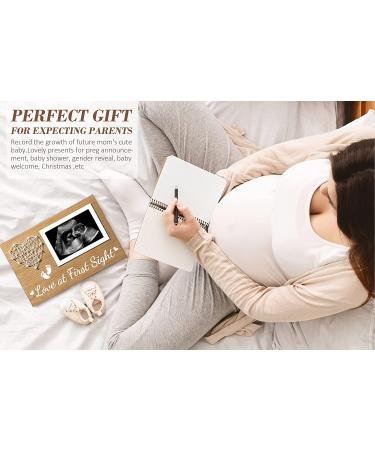 Baby Ultrasound Picture Frame - Perfect Christmas Gift for New Mom and Dad - Pregnancy Announcement and Gender Reveal Keepsake - Nursery Decor - 4x6 Photo - Buy Online on GoSupps.com