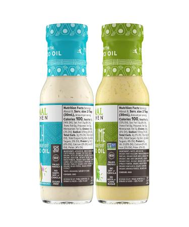 Primal Kitchen No Dairy Avocado Oil Dressing & Marinade Two Pack - Ranch & Cilantro Lime - Non-GMO, Gluten-Free - Buy Online on GoSupps.com