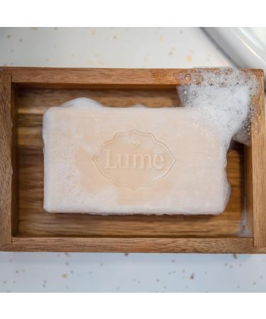 Lume Triple Milled Toasted Coconut Soap - 5oz, Paraben & Phthalate Free, Skin Safe - Buy Online on GoSupps.com