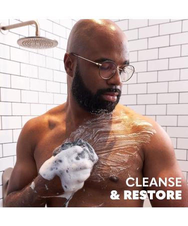 Beard Club Premium Exfoliating Loofah Sponge for Men and Women - Large Shower Body Scrubber for Luxurious Skin Care - Durable Bath Pouf in Stylish Design - Buy Online on GoSupps.com