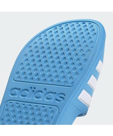 Buy adidas Unisex Kids Adilette Aqua Slides - Size 32 EU | Core Black & Grey Six | International Shipping - Buy Online on GoSupps.com