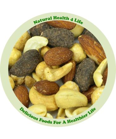 Natural Health 4 Life Snack Nut Mixes Sweet & Salty Spicy Sweet & Smokey 150g in Kraft Foil Lined Resealable Pouches (3 Pouches) Natural Health 4 Life 3 Snack Mix Set Sweet & Salty Spicy Sweet & Smokey. 150g x 3. - Buy Online on GoSupps.com