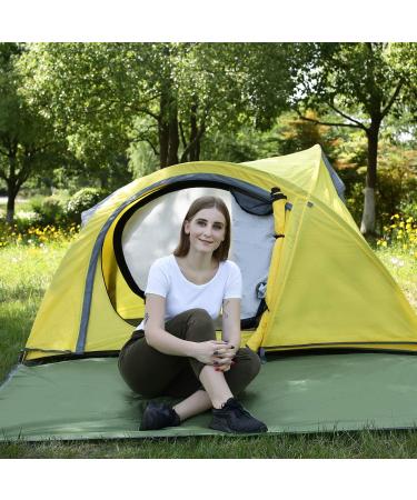 REDCAMP Waterproof Camping Tarp 55x83 - Lightweight Sun & Rain Protection Tent Footprint, Army Green - Buy Online on GoSupps.com